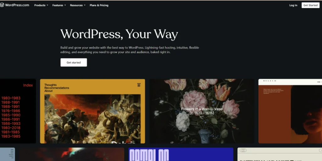 WordPress Homepage