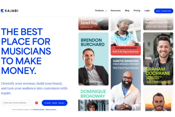 Kajabi Homepage