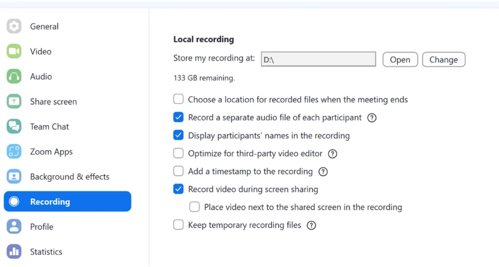 Settings page for local meeting app. Customize notifications, privacy settings, and profile information.