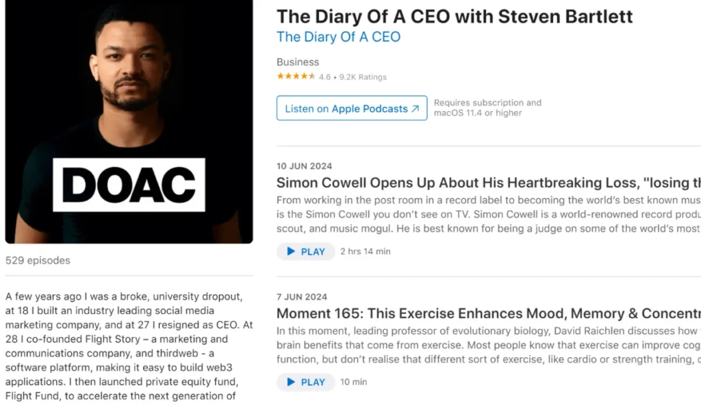 The Daily Podcast with Steve Garrett on iTunes.