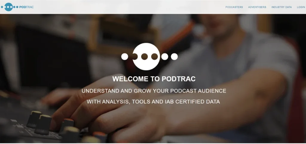 Podtrac Homepage