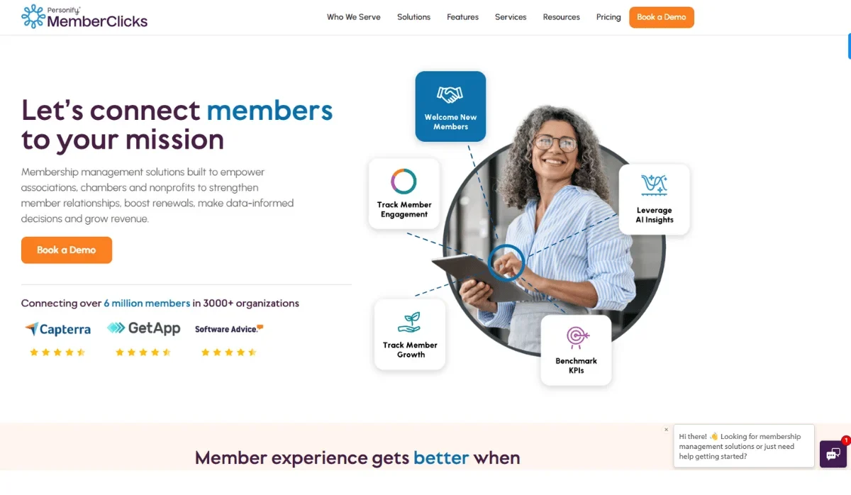 MemberClicks Homepage