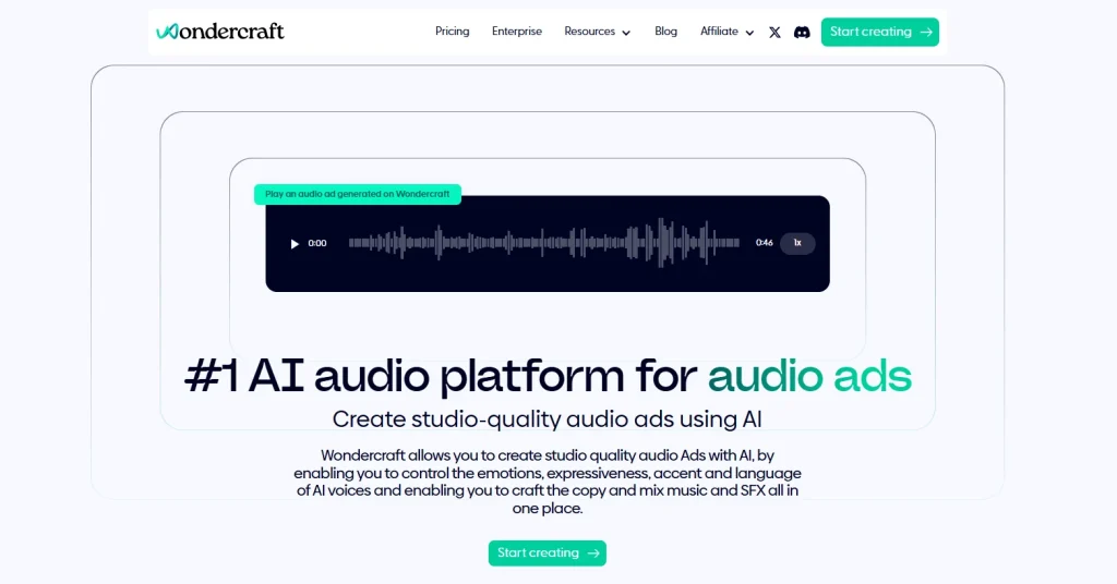 Wondercraft Homepage