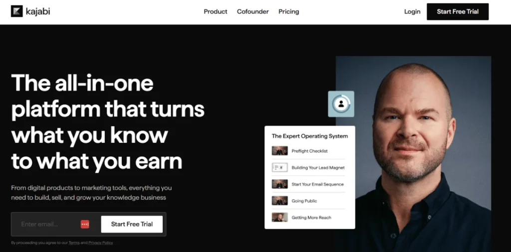 Kajabi Homepage